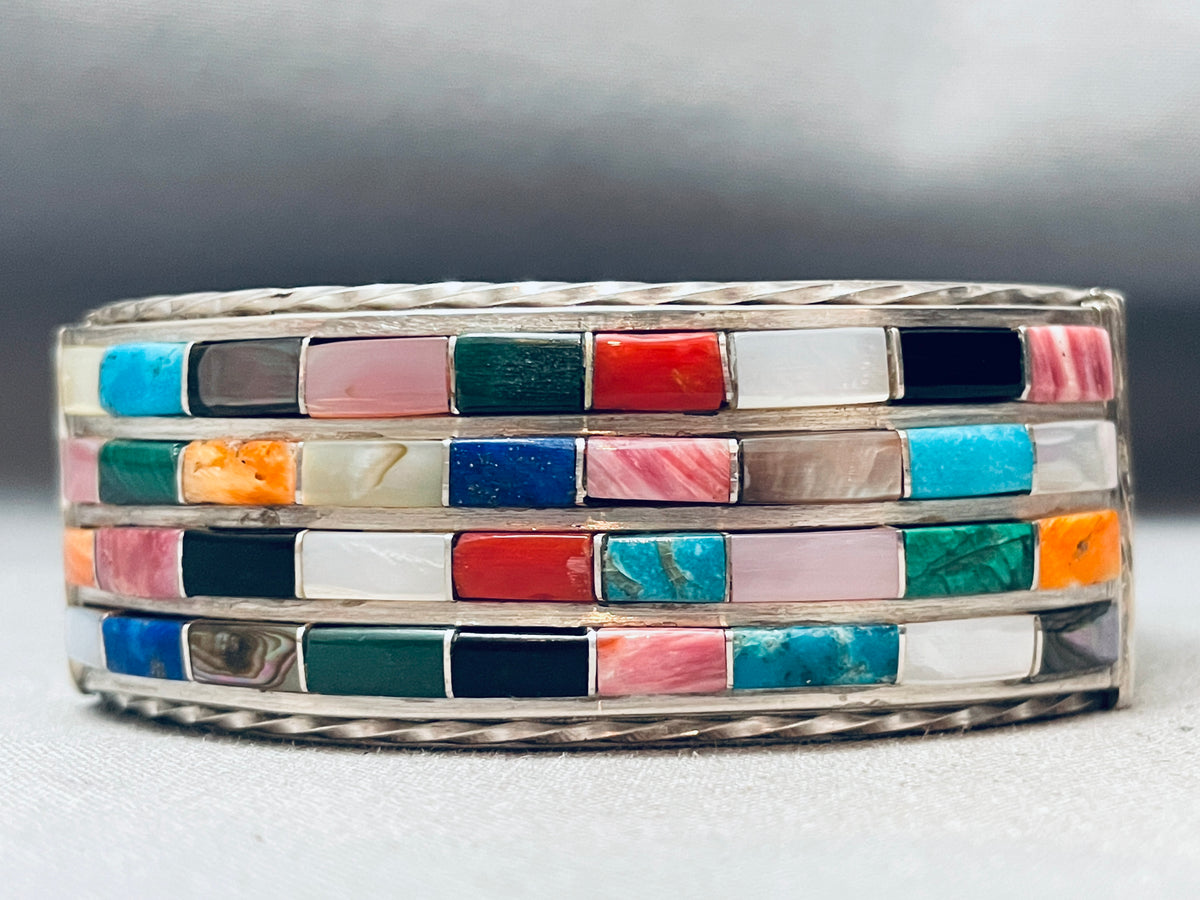 70s Vintage ZUNI Bangle silver925 ズニ族 70s Vintage ZUNI Bangle silver925 ズニ族 70s Vintage ZUNI