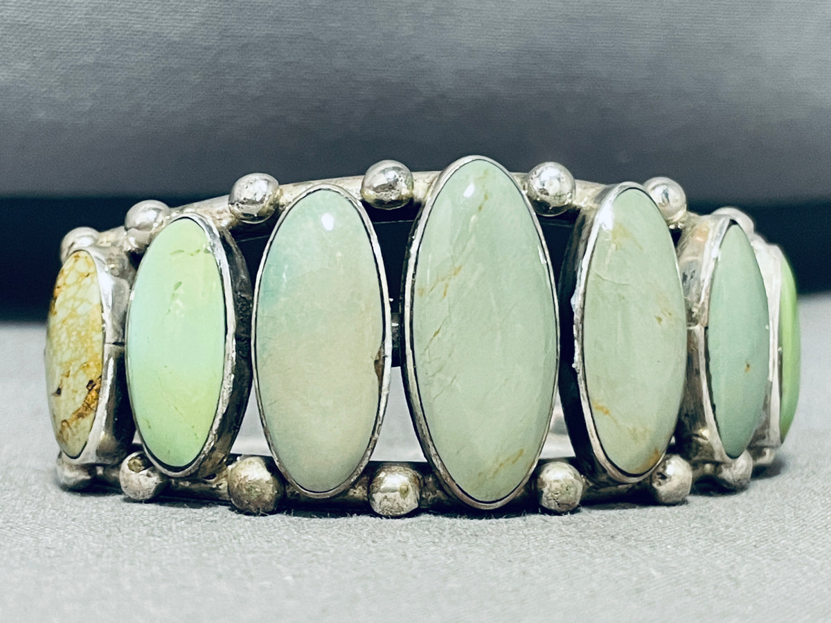 Stunning Vintage Native American Navajo 7 Royston Turquoise Sterling S ...