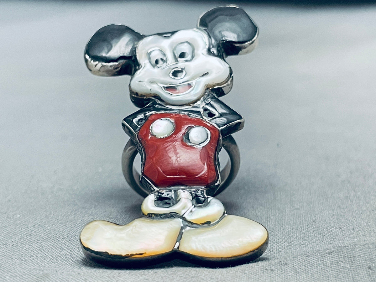 ズニ族 BEAMS別注 Disney ミッキー Silver Ring ズニ族 BEAMS別注 Disney ミッキー Silver Ring