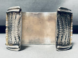 6.5 Inch Wrist Heishi Turquoise Inlay Sterling Silver Vintage Native American Navajo Bracelet-Nativo Arts