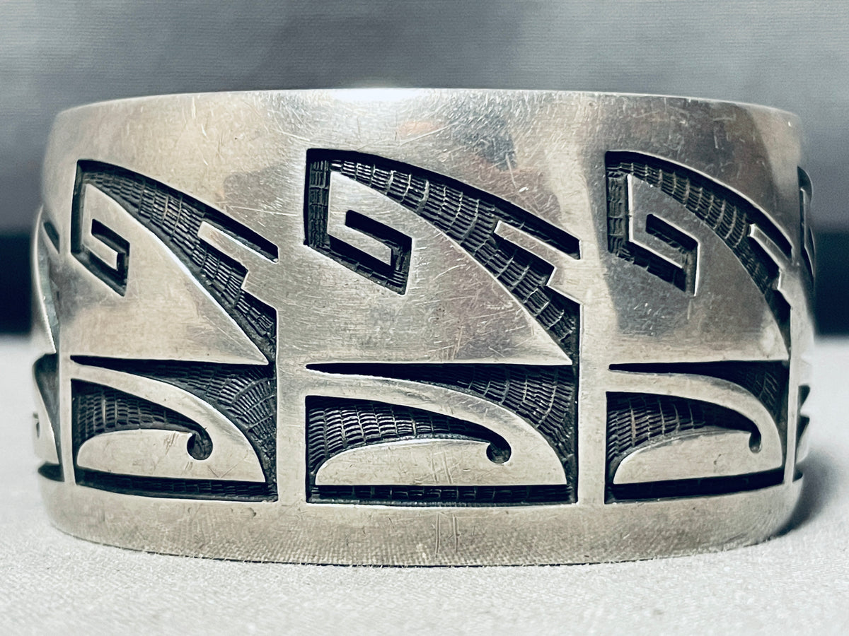 Marc Coochwykvia!! Rare Vintage Native American Hopi Sterling 