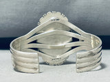 Signed Native American Navajo Spiny Oyster Sterling Silver Bracelet-Nativo Arts