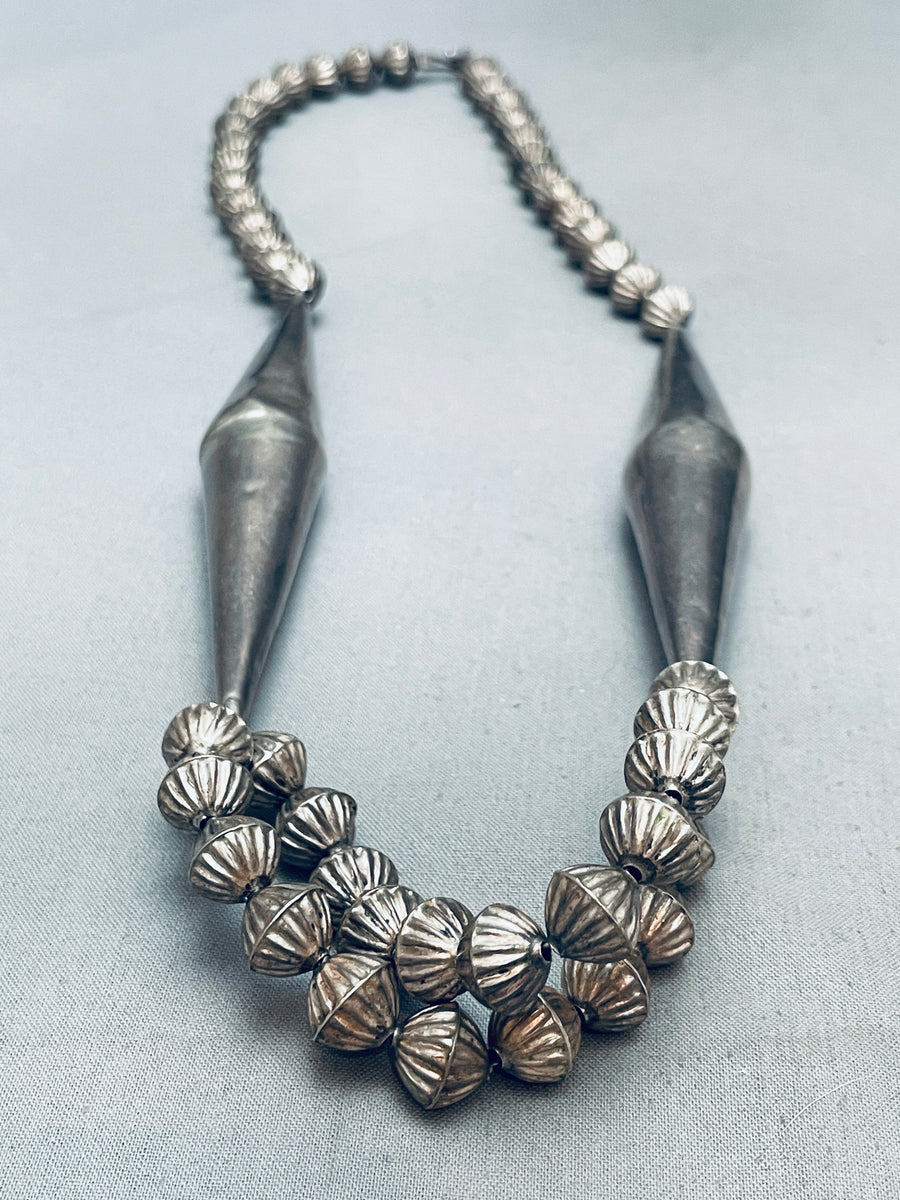 The Most Unique Vintage Native American Navajo Cone Sterling