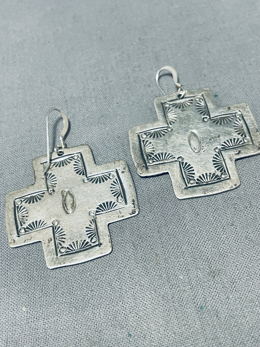 ★*★様 Navajo silver vintage Signed Vintage Native American Navajo Sterling Silver Coyote