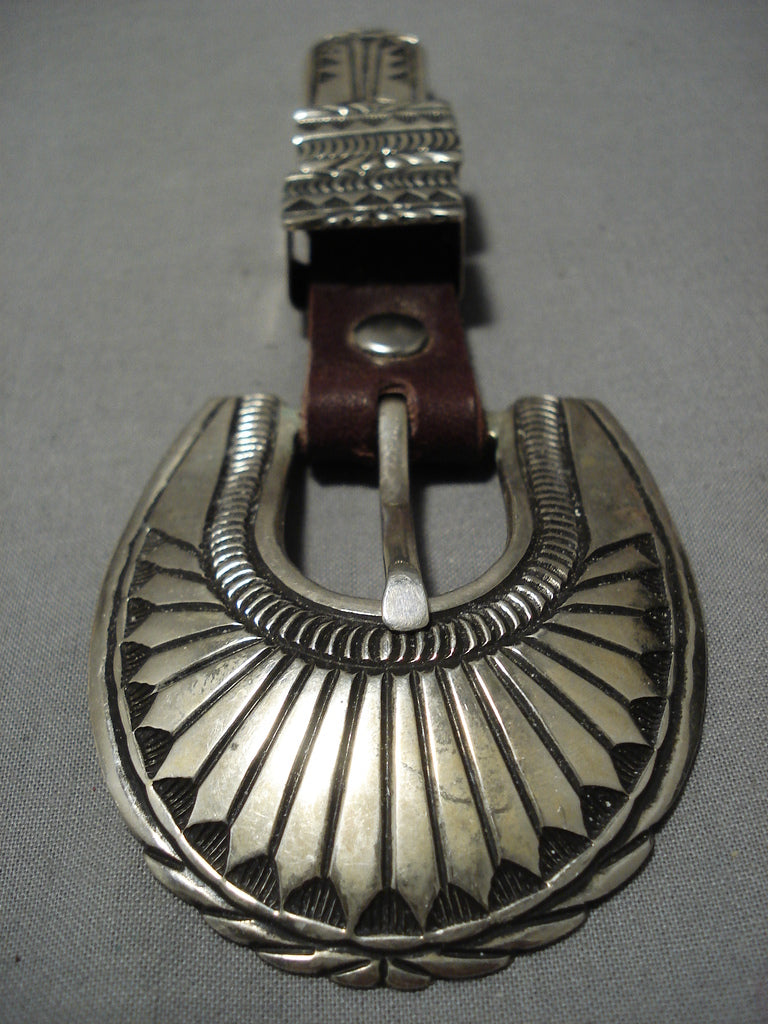 The Ethel Sterling Silver Buckle Set
