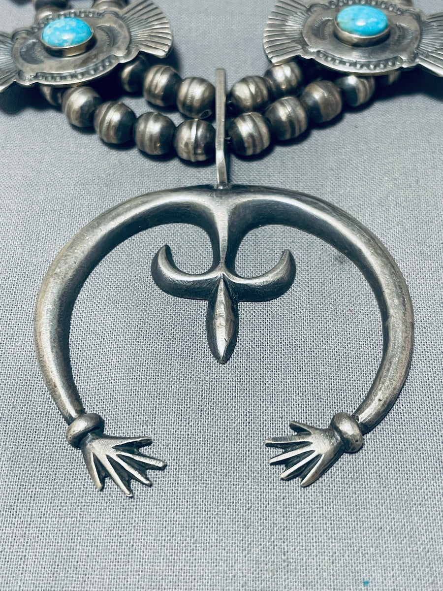 Harry Morgan Important Vintage Native American Navajo Sterling