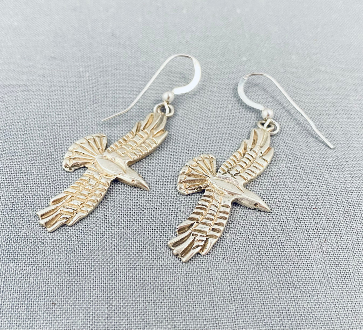 Noteworth Ange Miller Native American Navajo Sterling Silver Eagle
