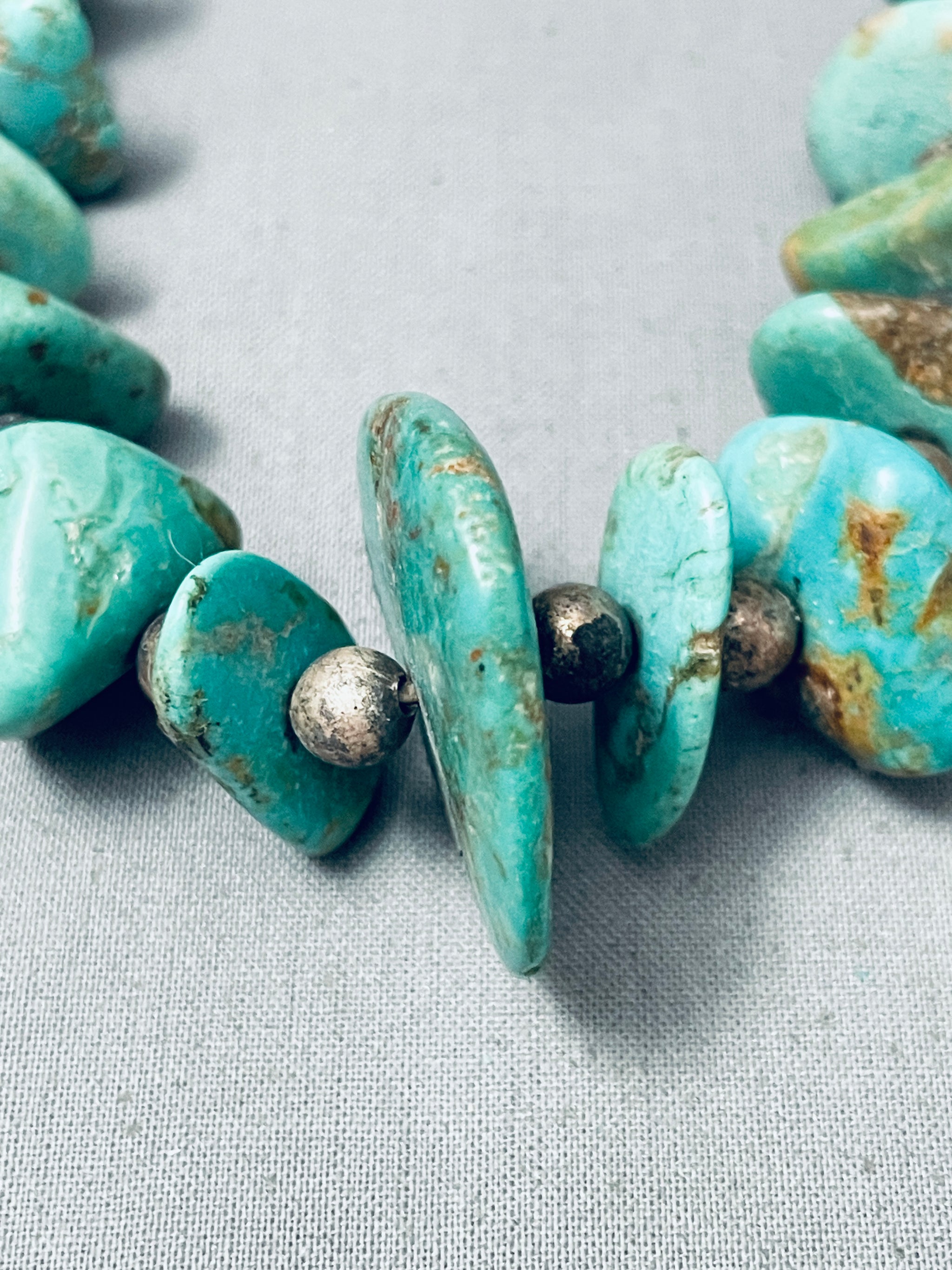 Chunky Dunky Vintage Native American Navajo Royston Turquoise