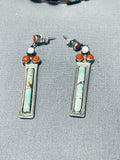 One Of The Best Ever Vintage Native American Navajo Turquoise Sterling Silver Bracelet Necklace-Nativo Arts