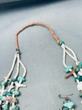 One Of The Best Vintage Santo Domingo Turquoise Squaw Necklace-Nativo Arts