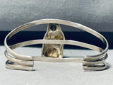 Mary And Child!! Vintage Sterling Silver Detailed Bracelet Cuff-Nativo Arts