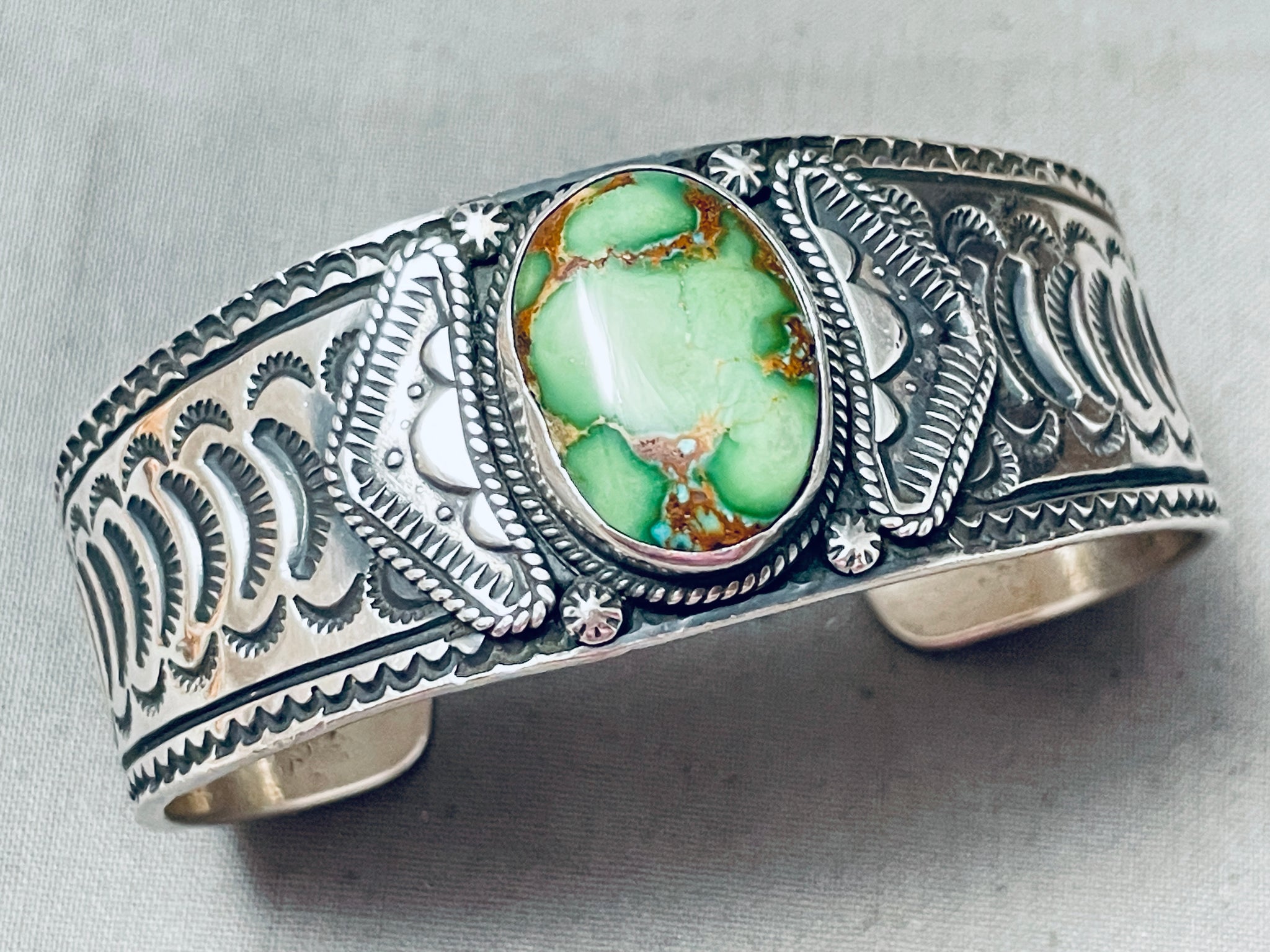 Museum Quality Vintage Native American Navajo Damale Turquoise