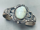 Randy Boyd Vintage Native American Navajo Dry Creek Turquoise Sterling Silver Bracelet-Nativo Arts