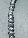 Gorgeous Vintage Native American Navajo Sterling Silver Concho Necklace-Nativo Arts