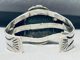Desert Sands Jasper Vintage Native American Navajo Sterling Silver Bracelet Old-Nativo Arts