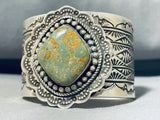 132 Grams Native American Navajo Royston Turquoise Sterling Silver Signed Bracelet-Nativo Arts