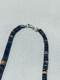 Native American Remarkable Vintage Santo Domingo Turquoise Shell Heishi Necklace-Nativo Arts