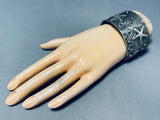 Starfish Out Of This World Native American Navajo Sterling Silver Star Bracelet-Nativo Arts