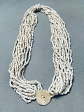16 Strands Vintage Navajo Heishi Necklace Old-Nativo Arts