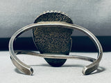 Banana's Foster Agate Vintage Native American Navajo Sterling Silver Bracelet-Nativo Arts
