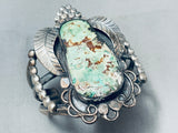 Huge Museum Vintage Native American Navajo Royston Turquoise Sterling Silver Bracelet-Nativo Arts