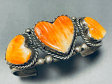 I Heart The Ocean Vintage Native American Navajo Sterling Silver Bracelet-Nativo Arts