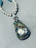 Native American Important Vintage Francisco Gomez Turquoise Sterling Silver Necklace-Nativo Arts