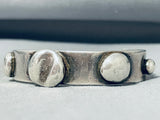 Impressive Vintage Native American Navajo Sterling Silver Bracelet-Nativo Arts