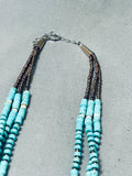 Native American Fab Vintage Santo Domingo Spiny Oyster Heishi Sterling Silver Necklace-Nativo Arts