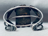 One Of The Best Vintage Native American Navajo Royston Turquoise Sterling Silver Bracelet