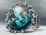 The Best Vintage Native American Navajo Persiian Turquoise Sterling Silver Bracelet-Nativo Arts
