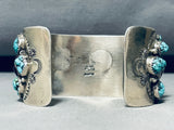 I Heart Jewelry! Vintage Native American Navajo Turquoise Sterling Silver Shell Bracelet Cuff-Nativo Arts