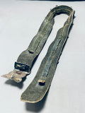 Dropdead Gorgeous Vintage Native American Navajo Butterfly Sterling Silver Concho Belt-Nativo Arts