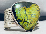 Newsworthy Native American Navajo Frogskin Turquoise Sterling Silver Bracelet-Nativo Arts