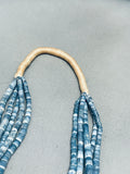 The Best Denim Lapis Vintage Santo Domingo Squaw Necklace-Nativo Arts