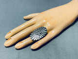 Native American Star Shining Bright Vintage Navaj Sterling Silver Ring-Nativo Arts