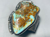 One Of The Best Ever Vintage Native American Navajo Royston Turquoise Sterling Silver Bracelet-Nativo Arts
