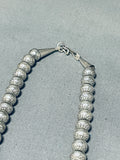 Elegant Vintage Native American Navajo Sterling Silver Necklace-Nativo Arts