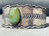 Rare Vintage Native American Navajo Royston Turquoise Sterling Silver Bracelet-Nativo Arts