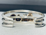 Important Pottery Vintage Native American Navajo Sterling Silver Bracelet-Nativo Arts