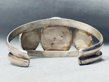 Ancient Tree Sap Amber Vintage Southwest Sterling Silver Bracelet-Nativo Arts