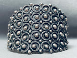 One Of The Most Detailed Ever Vintage Southwest Sterling Silver Bracelet-Nativo Arts