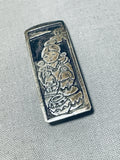 Excellent Vintage Native American Navajo Sterling Silver Storyteller Pin-Nativo Arts