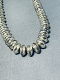 Outstanding Vintage Native American Navajo Sterling Silver Necklace-Nativo Arts