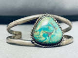 Wonderful Vintage Native American Navajo Royston Turquoise Sterling Silver Bracelet-Nativo Arts