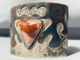 One Of The Most Unique Ever Vintage Native American Navajo Agate Sterling Silver Bracelet-Nativo Arts
