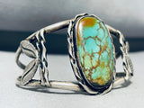 Special Vintage Native American Navajo Royston Turquoise Sterling Silver Bracelet-Nativo Arts