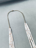 The Best Vintage Native American Navajo Denim Lapis Bear Fetish Heishi Necklace Old-Nativo Arts