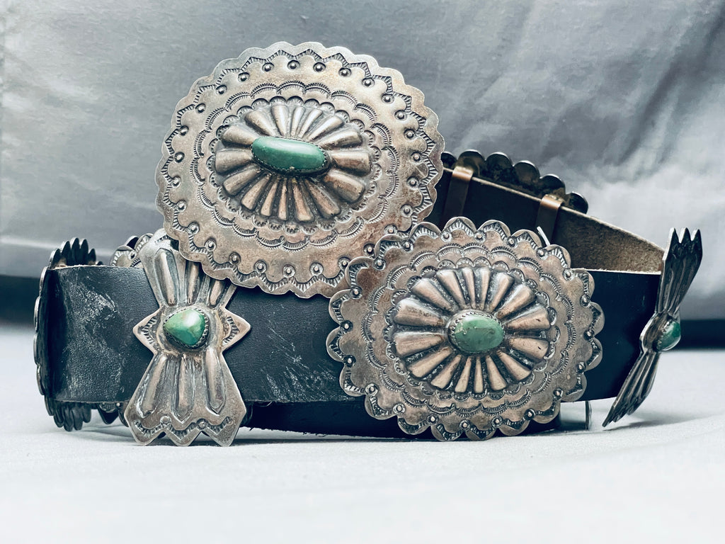 Davina Benally 443 Grams Vintage Native American Navajo Turquoise