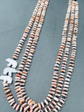 Polar Bears Vintage Santo Domingo Shell Heishi Necklace-Nativo Arts